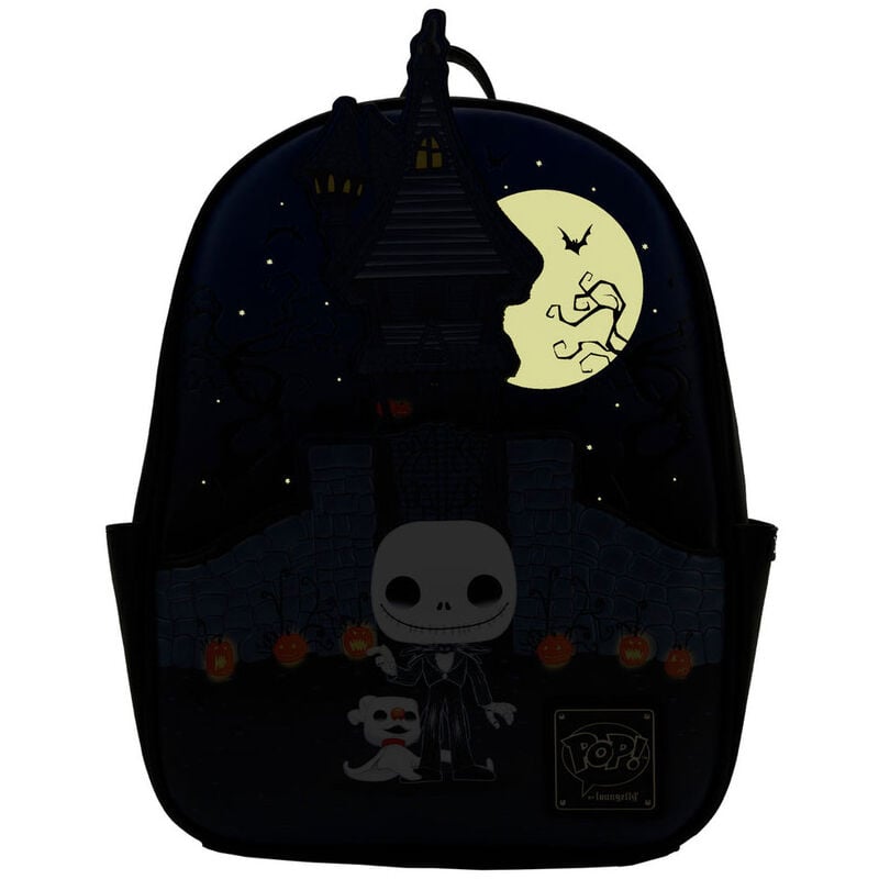 Mochila Jack Skellington Pesadilla Antes de Navidad Disney Loungefly 30cm LOUNGEFLY