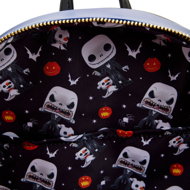 Mochila Jack Skellington Pesadilla Antes de Navidad Disney Loungefly 30cm LOUNGEFLY