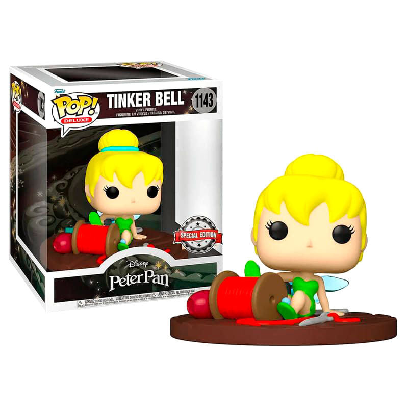 Figura POP Disney Peter Pan Tinker Bell on Spool Exclusive FUNKO