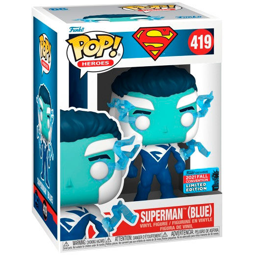 Figura POP DC Comics Superman Blue Exclusive FUNKO