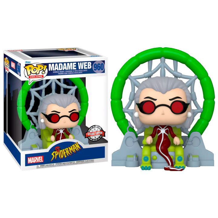 Figura POP Marvel Spiderman Madame Web Exclusive FUNKO