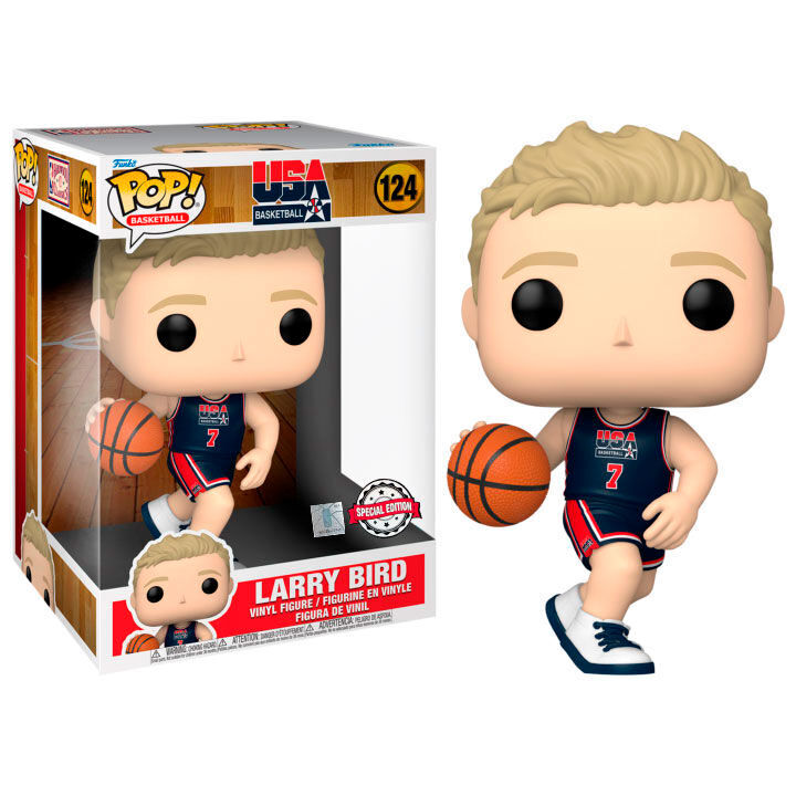 Figura POP NBA Larry Bird 1992 Team US Navy Jersey Exclusive 25cm FUNKO