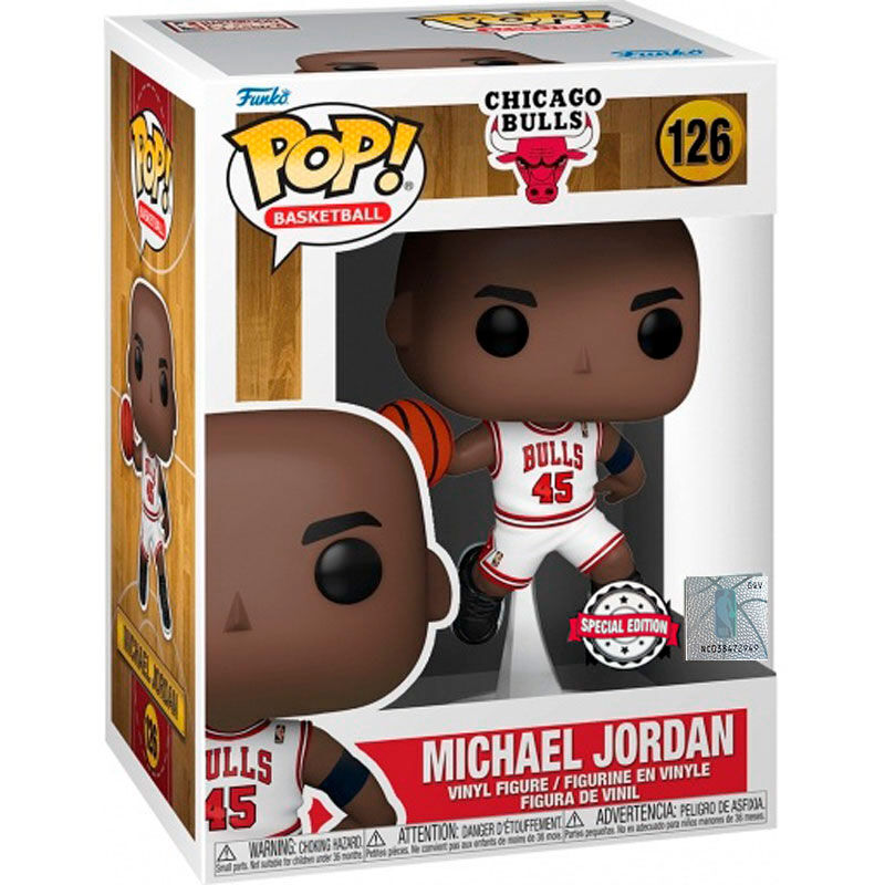 Figura POP NBA Chicago Bulls Michael Jordan Exclusive FUNKO