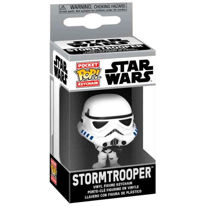 Llavero Pocket POP Star Wars Stormtrooper FUNKO
