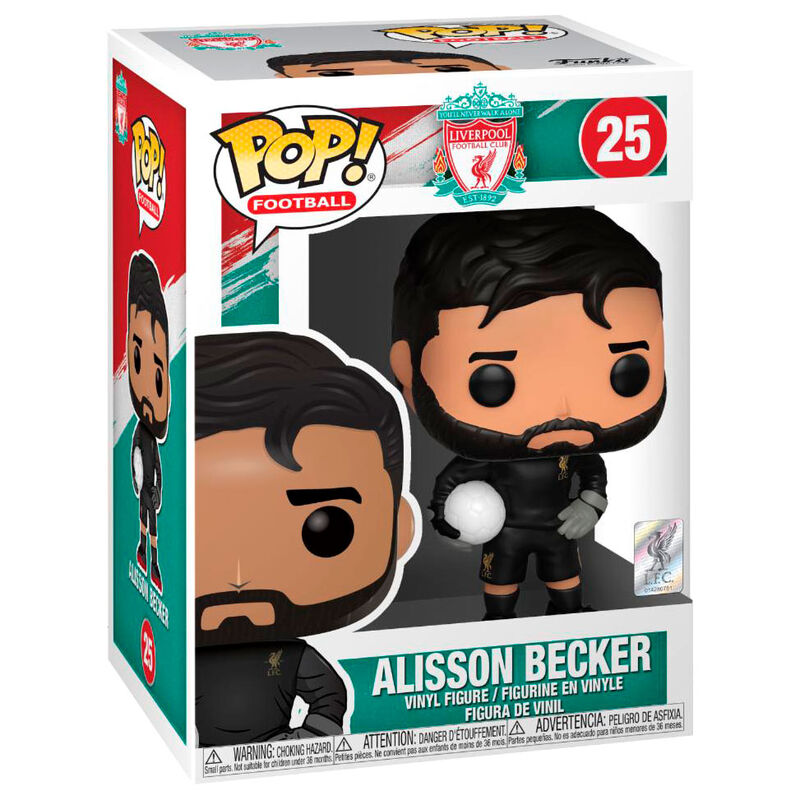 Figura POP Liverpool Alisson Becker FUNKO