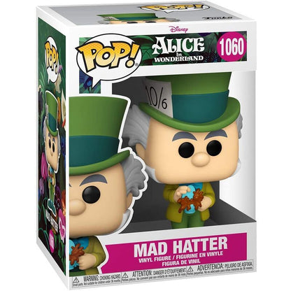 Figura POP Disney Alicia en el Pais de las Maravillas Mad Hatter FUNKO