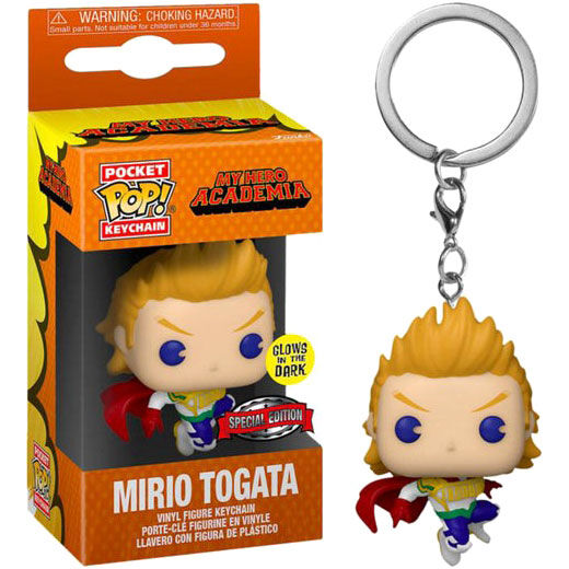 Llavero Pocket POP My Hero Academia Mirio Togata Exclusive FUNKO