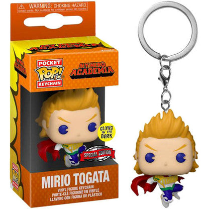 Llavero Pocket POP My Hero Academia Mirio Togata Exclusive FUNKO