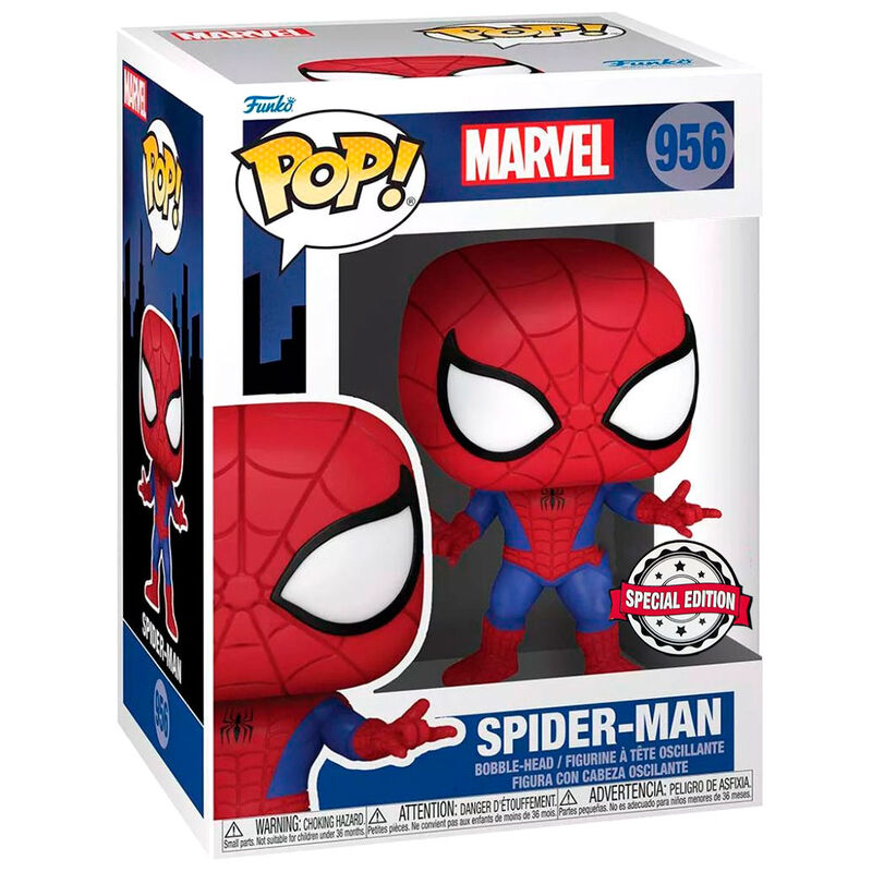 Figura POP Marvel Spider-man Spiderman Exclusive FUNKO