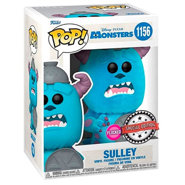 Figura POP Disney Disney Monstruos S.A. 20th Sulley Flocked Exclusive FUNKO