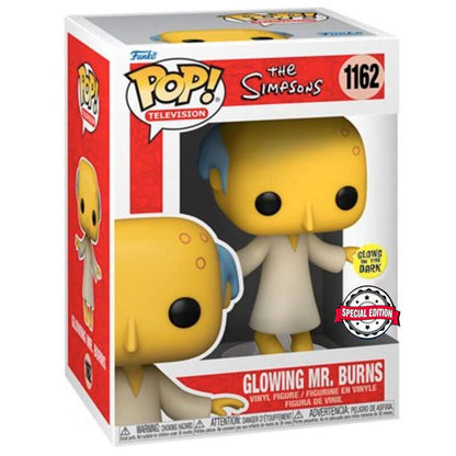 Figura POP Simpsons Glowing Mr. Burns Exclusive FUNKO