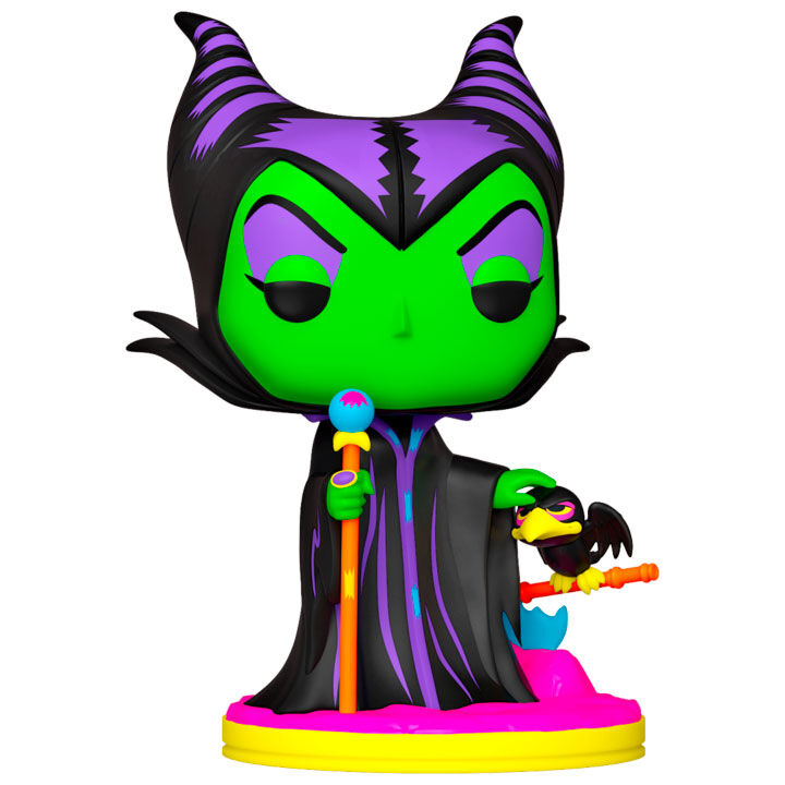 Figura POP Disney Villains Maleficent Black Light Exclusive FUNKO