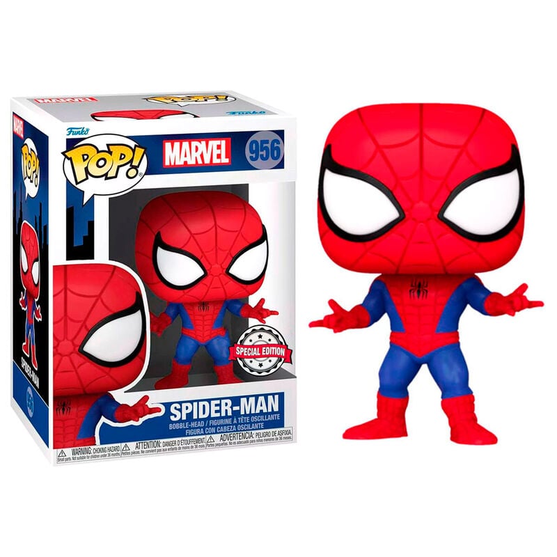 Figura POP Marvel Spider-man Spiderman Exclusive FUNKO