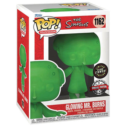 Figura POP Simpsons Glowing Mr.Burns Exclusive Chase FUNKO