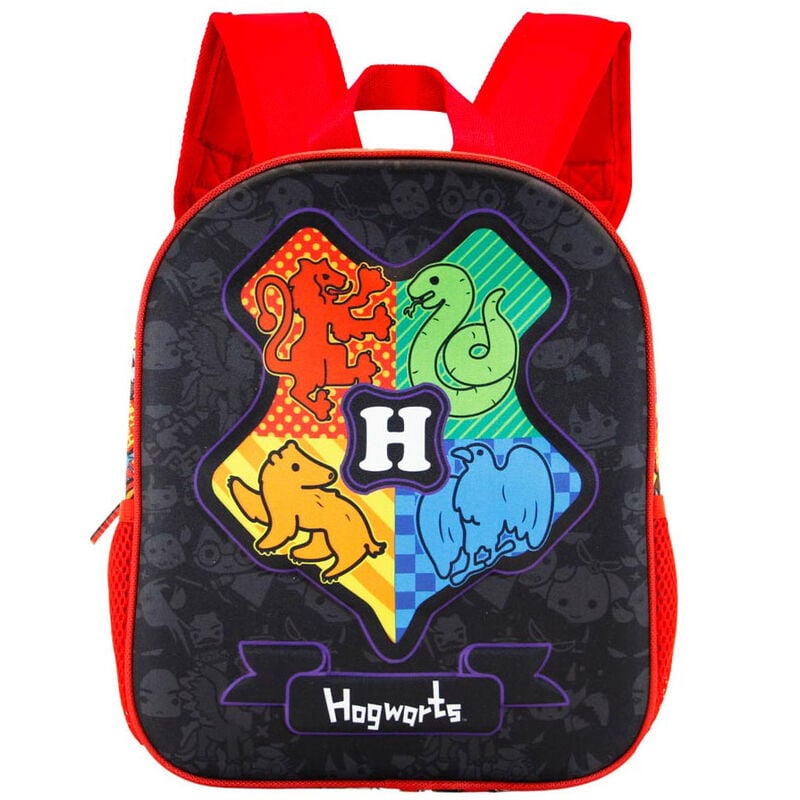 Mochila 3D Hogwarts Harry Potter 31cm KARACTERMANIA
