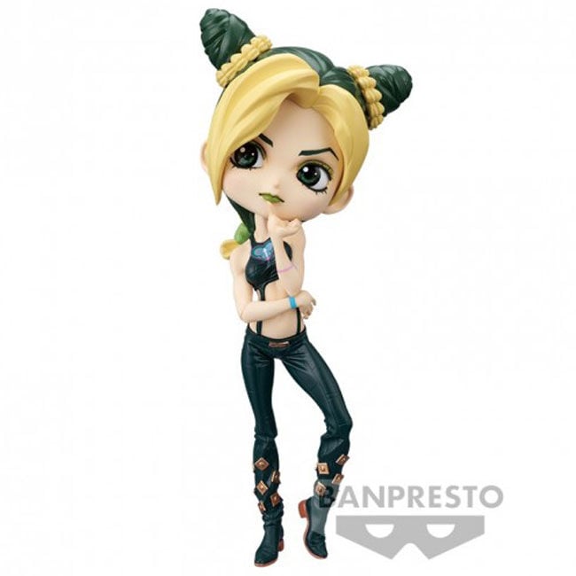 Figura Jolyne Cujoh ver.A Jojos Bizarre Adventure Stone Ocean Q posket 14cm BANPRESTO