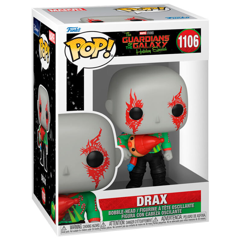 Figura POP Marvel Guardianes de la Galaxia Drax FUNKO