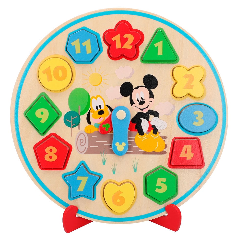 Reloj Baby Disney madera WOOMAX