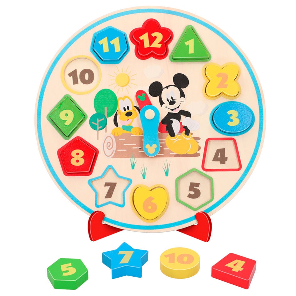 Reloj Baby Disney madera WOOMAX