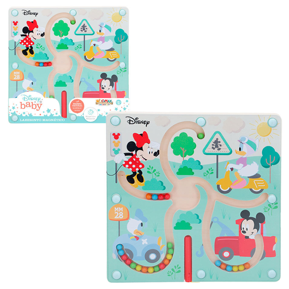 Laberinto magnetico Baby Disney madera WOOMAX