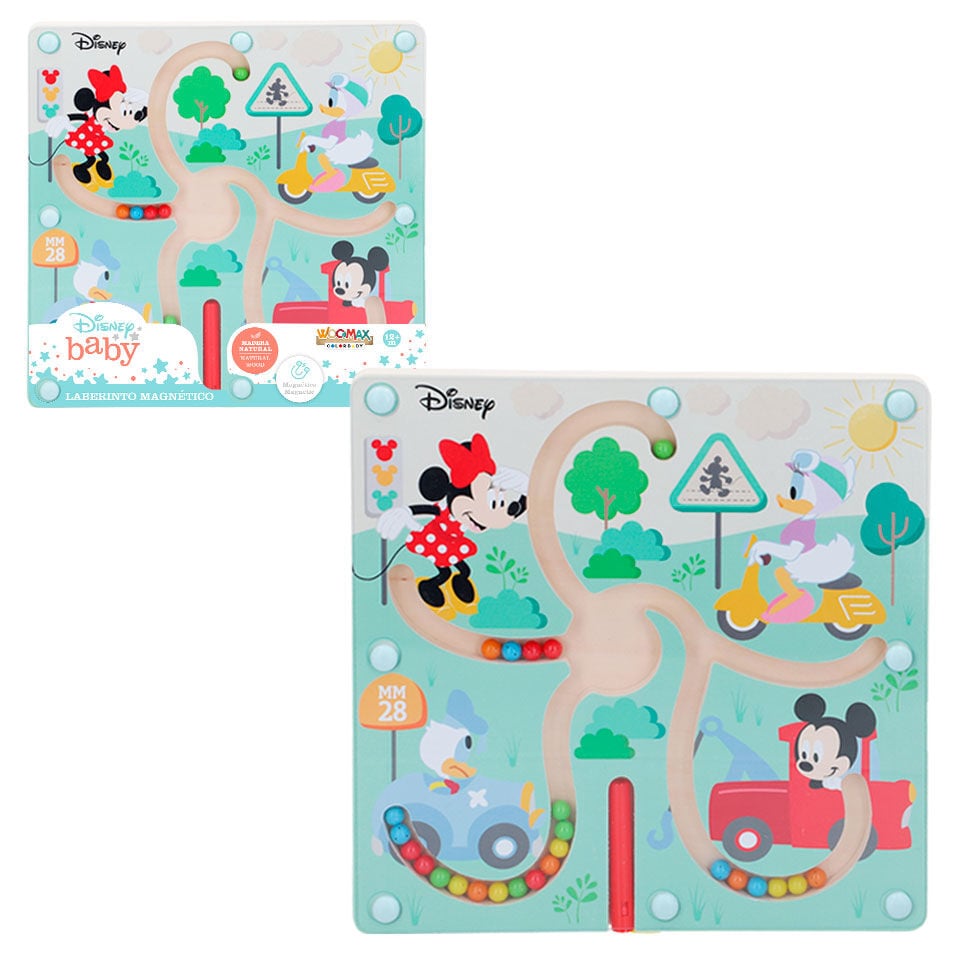 Laberinto magnetico Baby Disney madera WOOMAX
