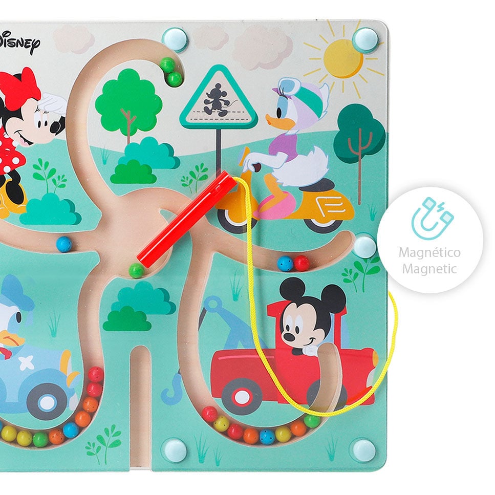 Laberinto magnetico Baby Disney madera WOOMAX