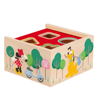 Cubo formas madera Mickey Minnie Disney WOOMAX