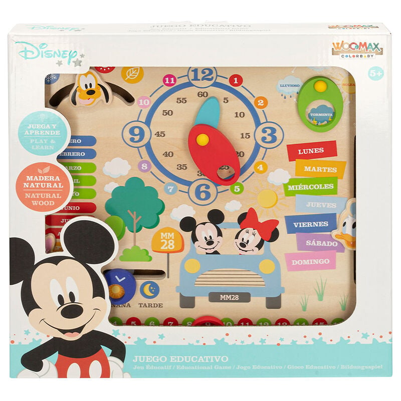 Juego Educativo Calendario Disney WOOMAX