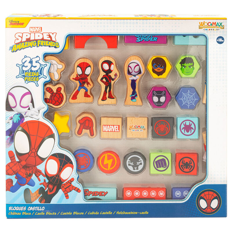 Playset madera Spidey Marvel WOOMAX