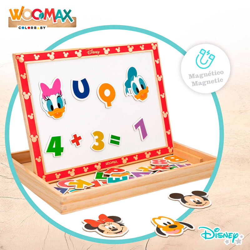 Pizarra magnetica madera Disney WOOMAX