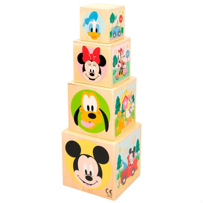 Torre cubos madera Disney WOOMAX