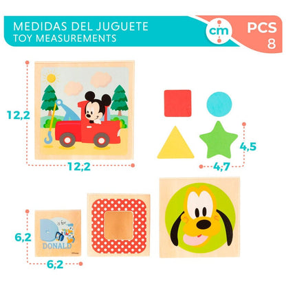 Torre cubos madera Disney WOOMAX