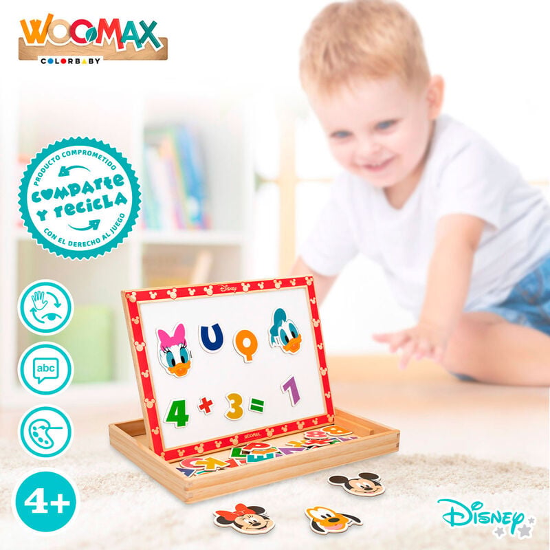 Pizarra magnetica madera Disney WOOMAX