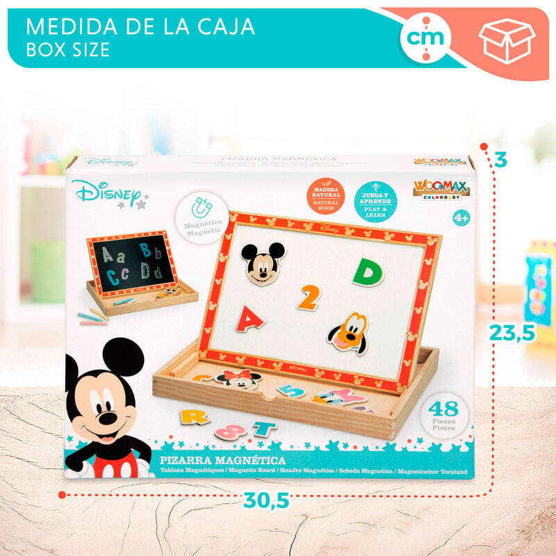 Pizarra magnetica madera Disney WOOMAX