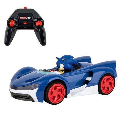 Coche radio control Team Sonic Racing Sonic the Hedgehog CARRERA