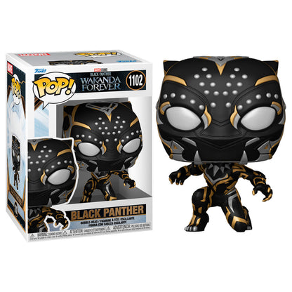 Figura POP Marvel Black Panther Wakanda Forever Black Panther FUNKO