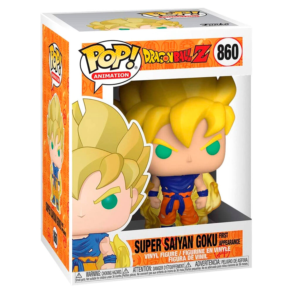Figura POP Dragon Ball Z S8 Super Saiyan Goku First Appearance FUNKO