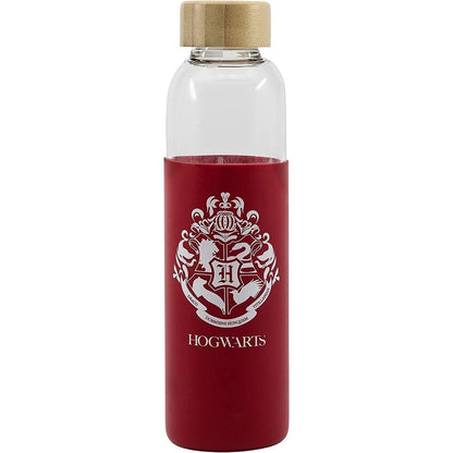 Botella cristal Harry Potter funda silicona 585ml STOR