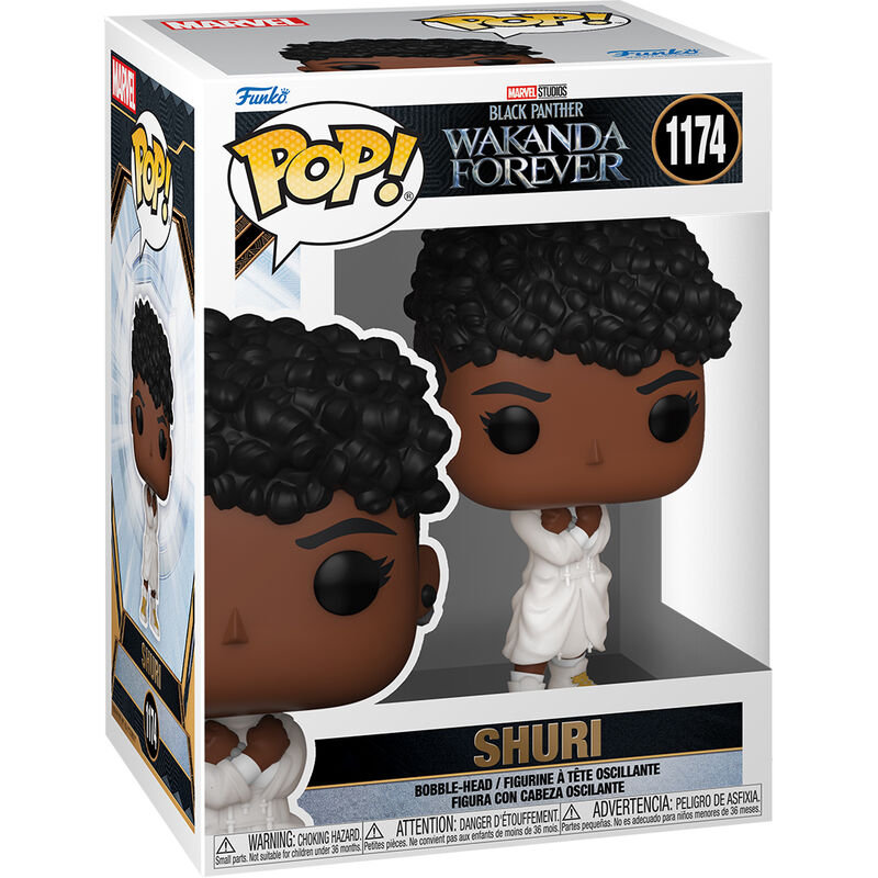 Figura POP Marvel Black Panther Wakanda Forever Shuri FUNKO