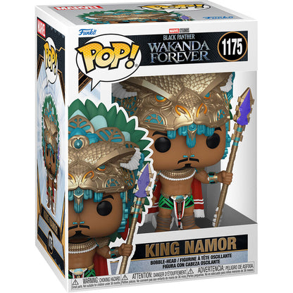 Figura POP Marvel Black Panther Wakanda Forever King Namor FUNKO