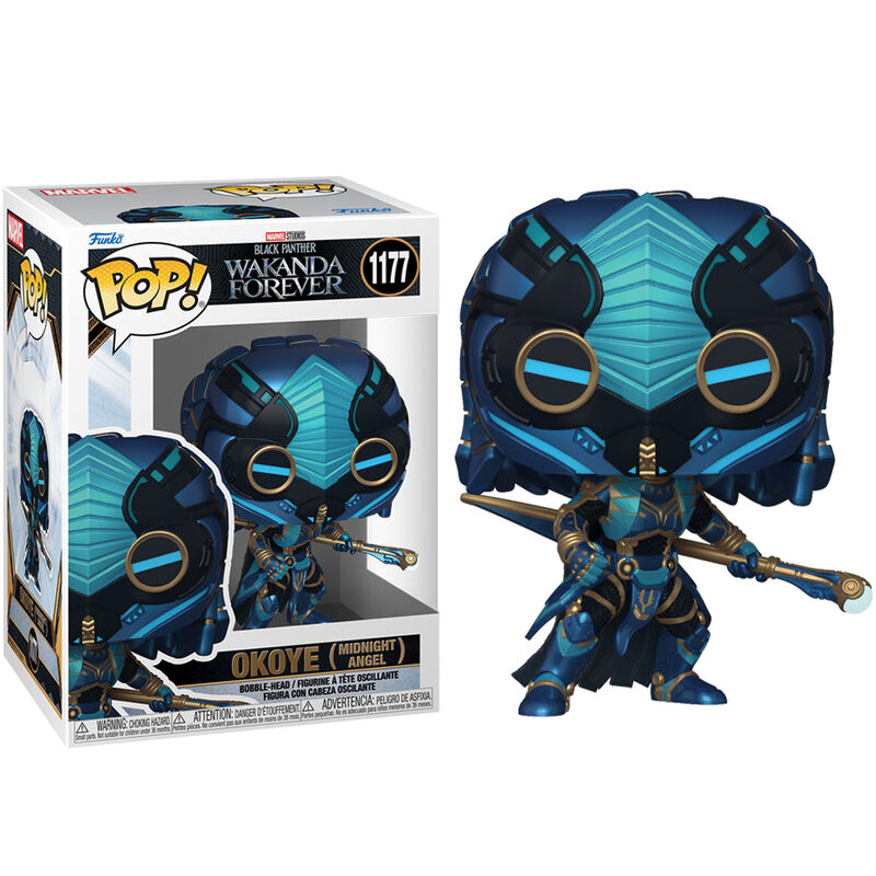Figura POP Marvel Black Panther Wakanda Forever Okoye FUNKO