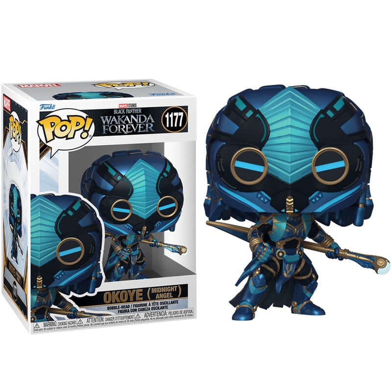 Figura POP Marvel Black Panther Wakanda Forever Okoye FUNKO
