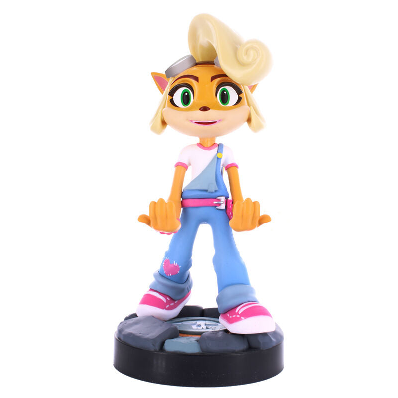 Cable Guy soporte sujecion figura Coco Crash Bandicoot 21cm EXQUISITE GAMING