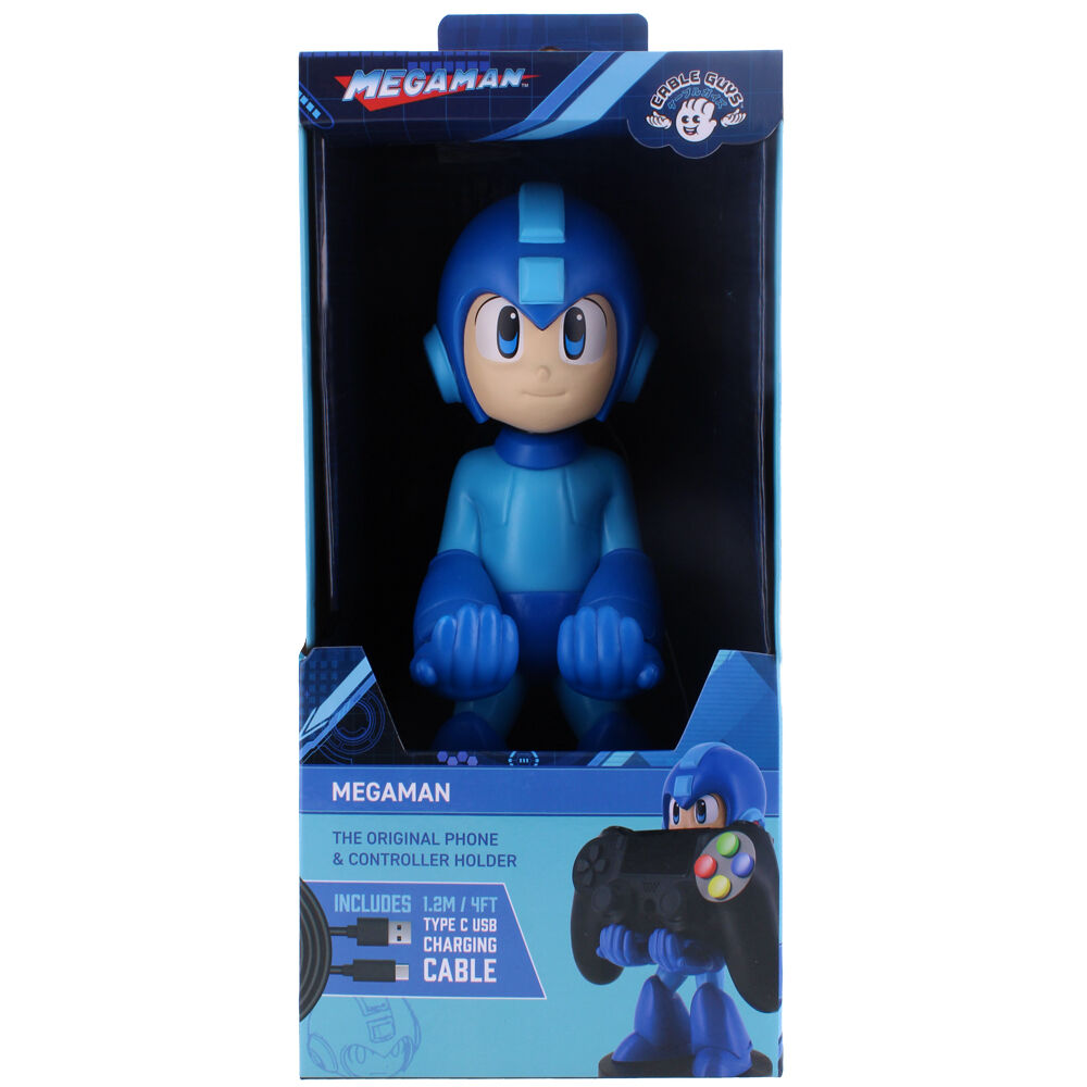 Cable Guy soporte sujecion figura Mega Man 21cm EXQUISITE GAMING