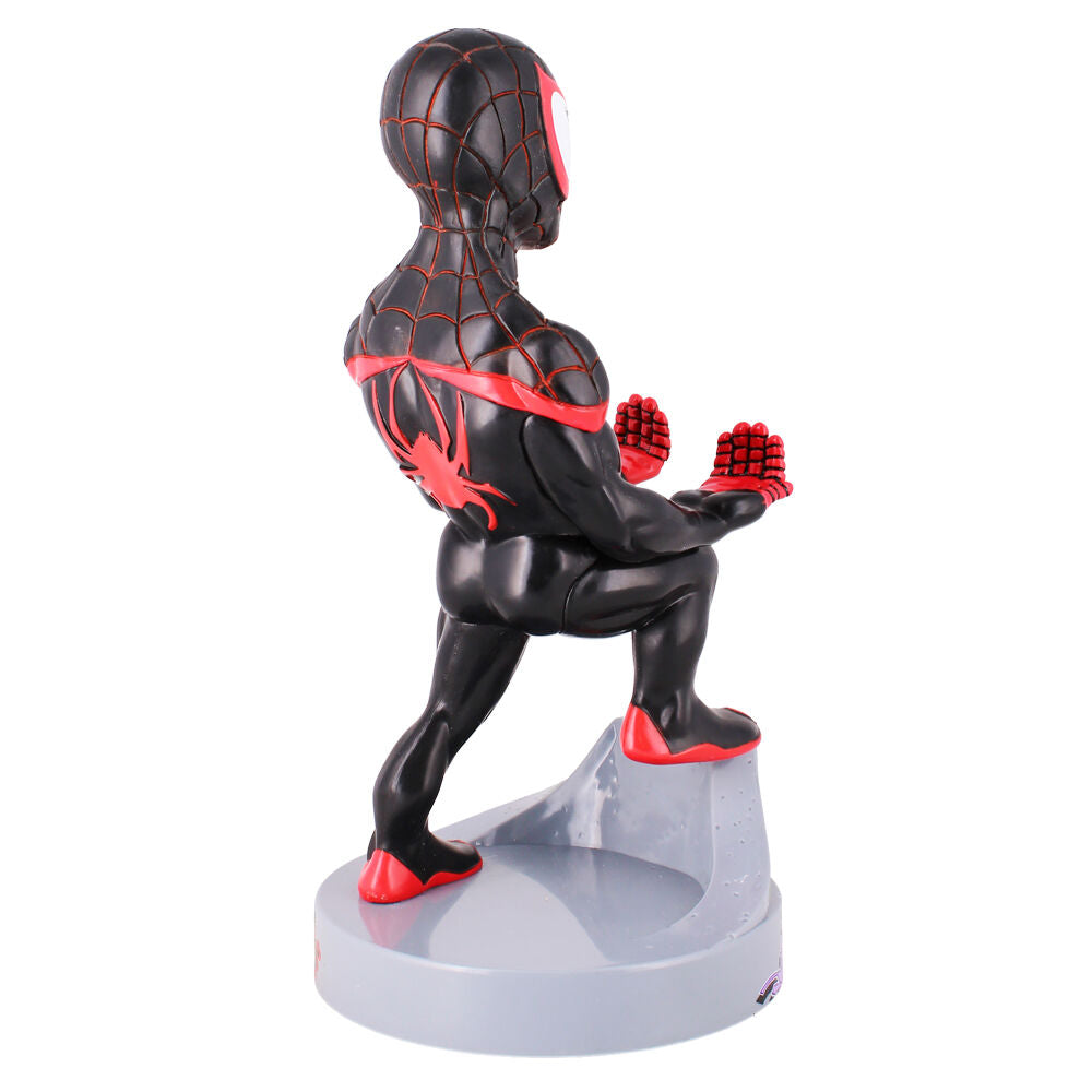 Cable Guy soporte sujecion figura Miles Morales Spiderman Marvel 21cm EXQUISITE GAMING