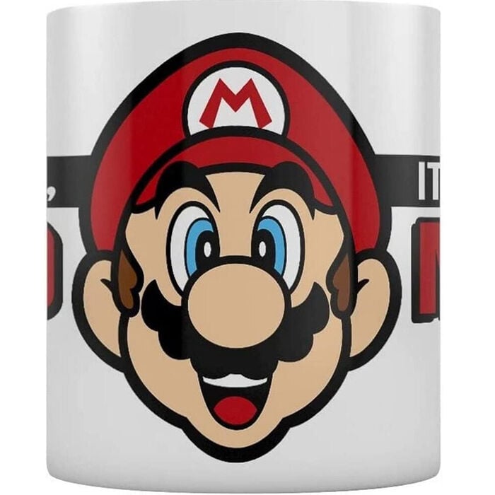 Taza Its A Me Mario Super Mario Nintendo PYRAMID