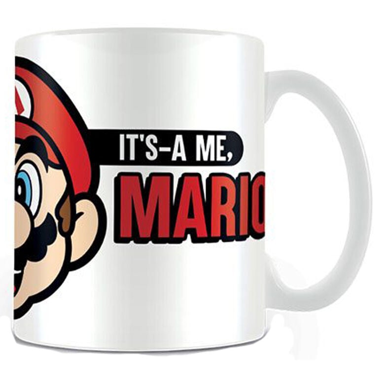Taza Its A Me Mario Super Mario Nintendo PYRAMID