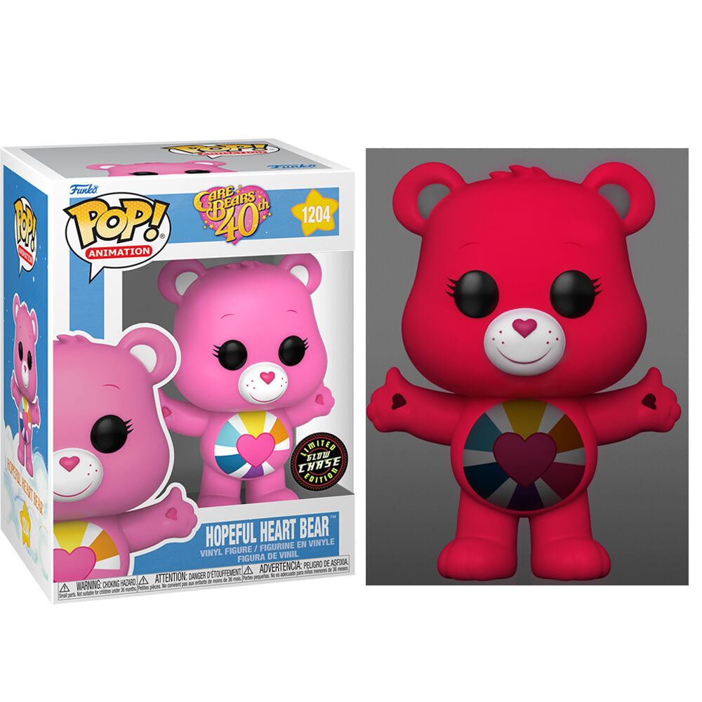 Figura POP Care Bears 40th Anniversary Hopeful Heart Bear Chase FUNKO