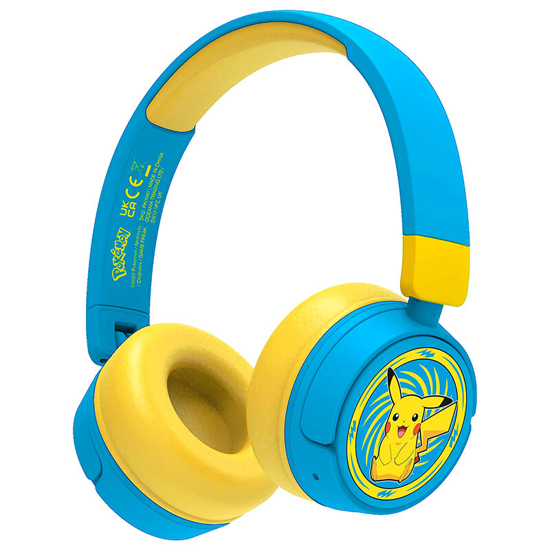 Auriculares inalambricos infantiles Pikachu Pokemon OTL TECHNOLOGIES