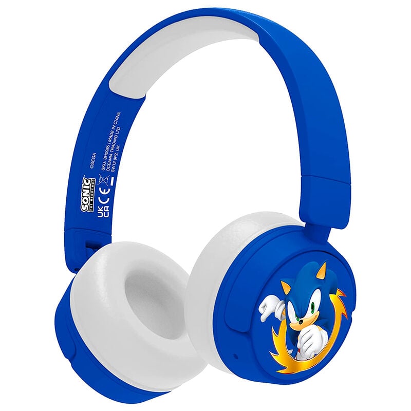 Auriculares inalambricos infantiles Sonic the Hedgehog OTL TECHNOLOGIES